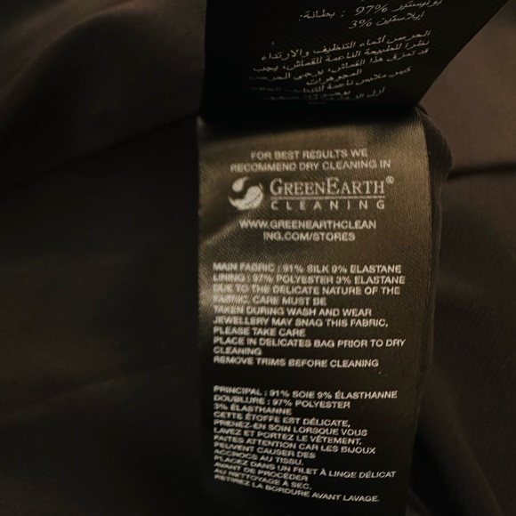 New Roland Mouret Asymmetric Stretch Silk Crepe Mini Dress One-Shoulder - Picture 15 of 15